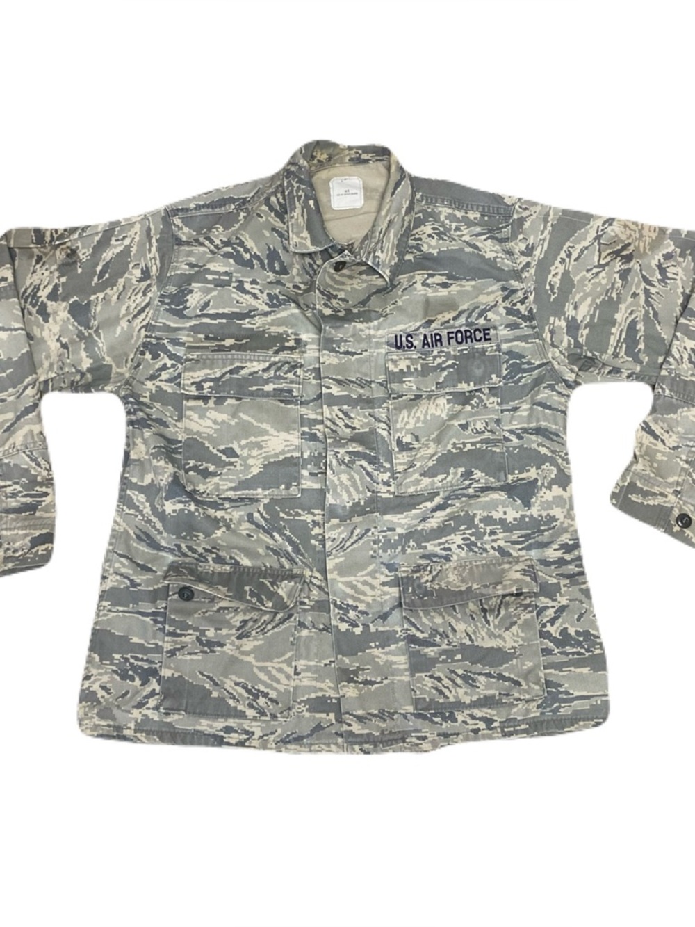 US Air Force Jacket Utility Coat Size 44R Airman Battle Uniform ABU Tiger Stripe